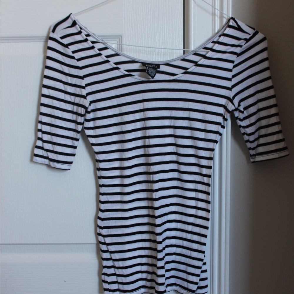 Rue21 striped shirt